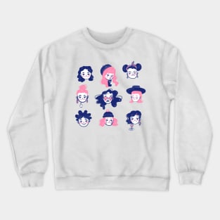 Mood girls Crewneck Sweatshirt